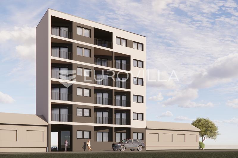 Osijek, Pampas, S8, Zweizimmerwohnung mit einer Fläche von 53,83 m² in einem neuen Wohngebäude - 6