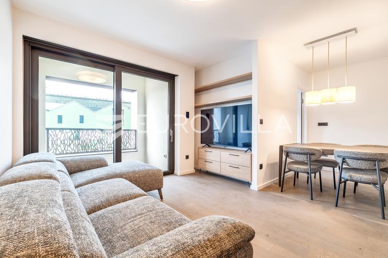 Zagreb, Trešnjevka Kuzey, eşyalı üç odalı daire 85 m², garaj park yeri, YENİ BİNA - 1