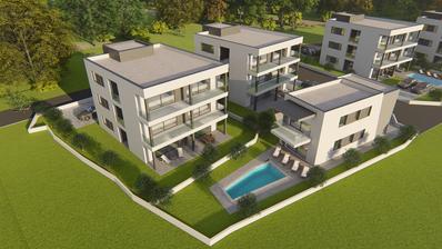 Istria, Medulin, priestranný apartmán so 4 spálňami, parkovanie, výťah