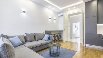 Zagabria, centro, via Gundulićeva, moderno bilocale di 63 m²