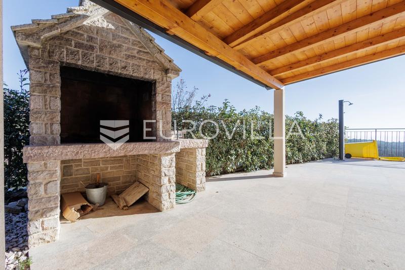 Istra, Labin, modern istrian villa with a pool