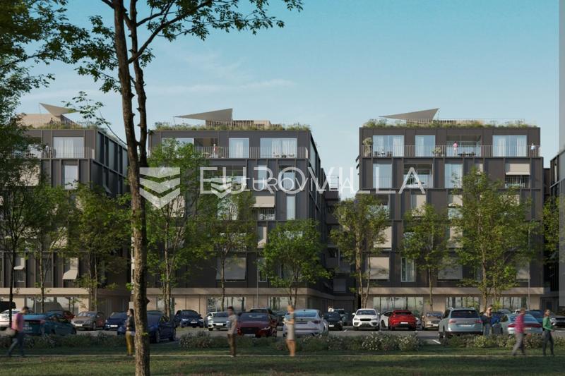 Zagreb, Centre-ville, Appartement de trois chambres, 110 m², Deux places de parking en garage, Cave, Neuf - 10
