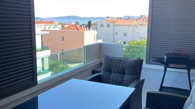 Zadar, Borik, apartamento moderno de três quartos com vista para o mar
