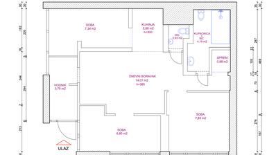 Zagreb, Gornja Dubrava, poslovni prostor 55 m²