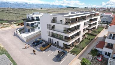 Pag, Povljana, denize 250 m mesafede, 69,76 m² iki yatak odalı daire