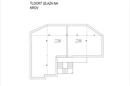 Ciovo, Zedno, apartamento de dois quartos no primeiro andar com uma área útil líquida de 69,85 m² - S3 - 12