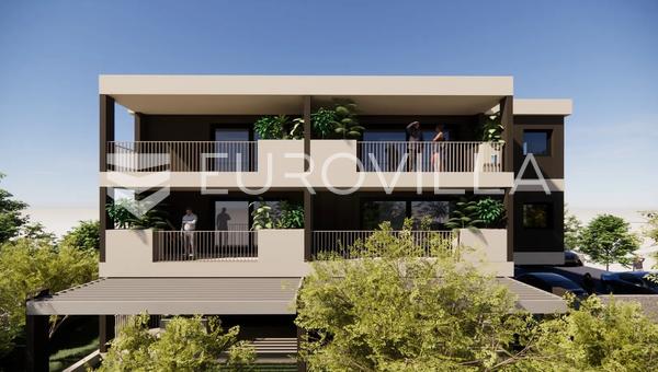 Vodnjan, Barbariga, yeni bina, ikinci katta lüks daire, güzel manzaralı 118 m²