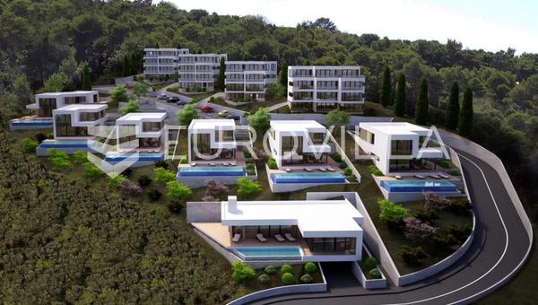 Hvar, Jelsa, oportunidade de investimento, terreno para construção costeira com um conceito de resort pronto