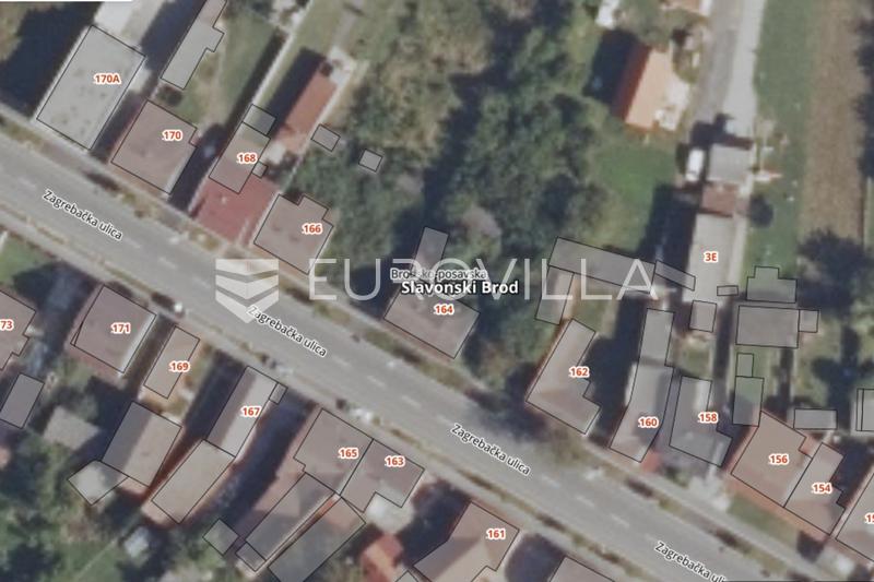 Slavonski Brod, Zagrebacka Gade - 681 m² Byggegrund