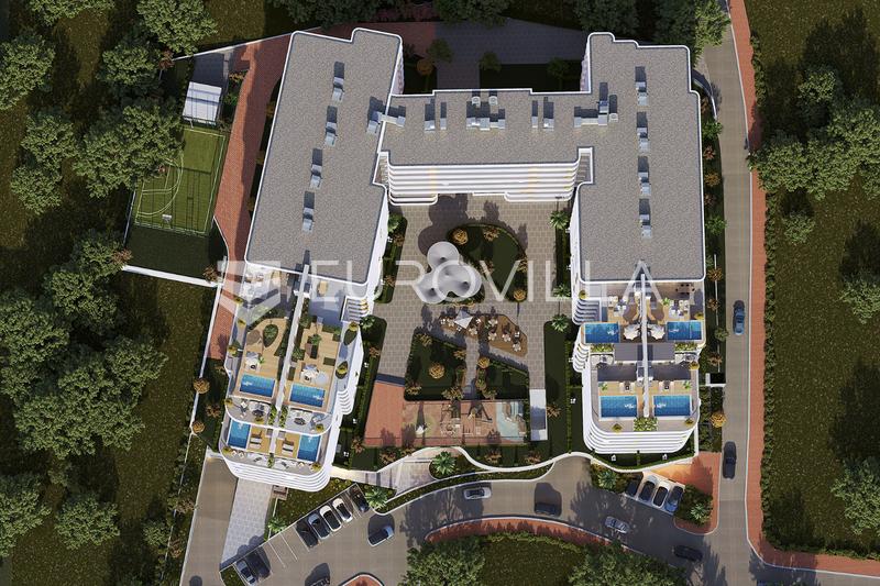Zadar, Crvene Kuće - Third-Floor One-Bedroom Apartment with Large Corner Balcony, 63.17 m² - 17