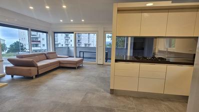 Kastav, Rešetari, for rent, four-bedroom apartment with loggia in a new building.
