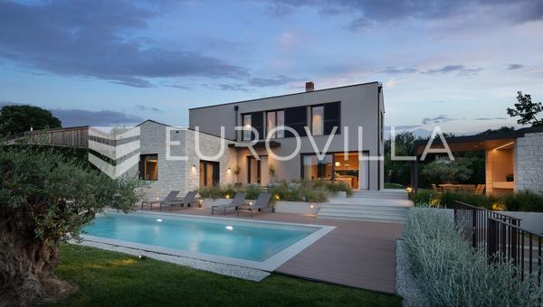 Istrien, Marasi, smuk villa med pool