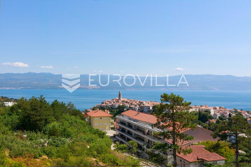 Île de Krk, Vrbnik, appartement dans un nouveau développement avec jardin, piscine et vue sur la mer - 14