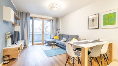 Zagreb, Trg Franje Tuđmana, prekrasan dvosoban stan 50 m²