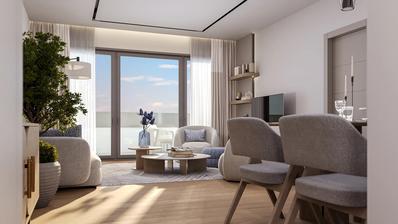 Rijeka, Kantrida, a luxurious four-room apartment of 127 m2, new building