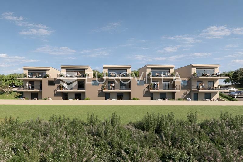Istra, Baderna, Projekt za 5 kuća s pogledom na more - 3