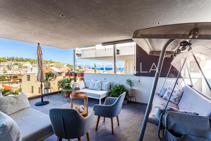 Brac, Sutivan - lejlighed med have, pool og havudsigt, der ligner et lille hus - 12