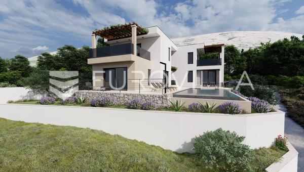 Omiš, Ruskamen, građevinska parcela s idejnim projektom (525 m2)