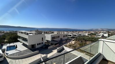 Split, Kaštel Šućurac, V10 - moradia de luxo dupla com vista para o mar