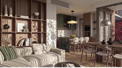 Zagreb, Trg Franje Tuđmana, lepo enosobno stanovanje 79,15 m², parkirno mesto, shramba