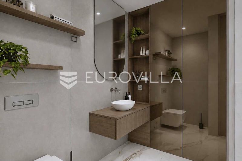 Zagreb, Franjo Tuđmanin aukio, kaunis kolmen makuuhuoneen huoneisto 79 m², parkkipaikka, varasto - 15