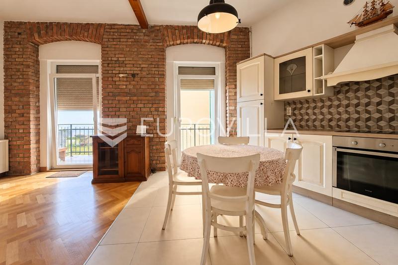 Rijeka, Belveder - 82 m² lejlighed med en rummelig loggia og havudsigt - 1