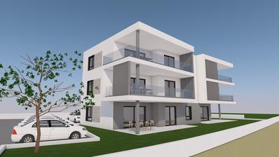 Šibenik, Tribunj, appartement met twee slaapkamers op de begane grond