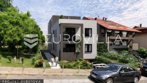 Zagabria, Crnomerec, appartamento trilocale in un nuovo edificio, 97 m², 2 posti auto in garage.