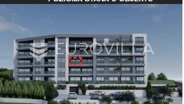 Makarska, Nuova Costruzione, Lussuoso Appartamento Trilocale con Vista Mare e Terrazza