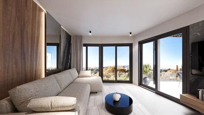 Zagreb, Dedići, en lyxig takvåning på 163 m² NYBYGGNAD