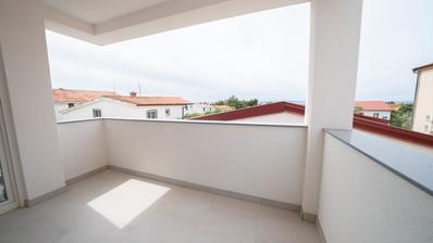 Zadar, Vir, moderne Zweizimmerwohnung mit Meerblick