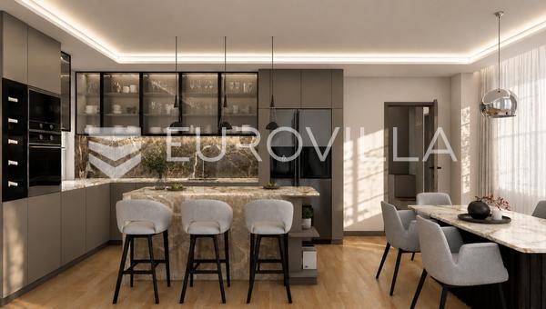 Cres Kasabası, Merkez, 68 m²'lik lüks iki yatak odalı daire, mükemmel konum
