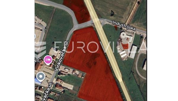 Zupanja, Kavşakta Yatırım Arazisi 34.223 m²