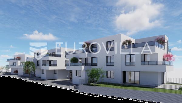 Zagreb, Jarun, NOVOGRADNJA, četverosoban stan s vrtom 136,28 m²
