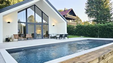 Gorski Kotar, Kupjak, casa recém-construída com piscina aquecida, inserida em um terreno de 1.600 m²