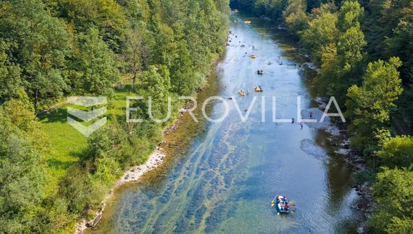Brod na Kupi, obra iniciada cerca del río Kupa