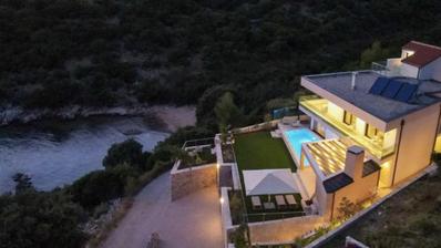 Pag, Potocnica - una villa moderna di pregio con vista mare panoramica e completa privacy