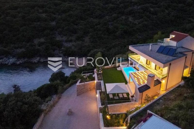 Pag, Potocnica - una villa moderna di pregio con vista mare panoramica e completa privacy - 1