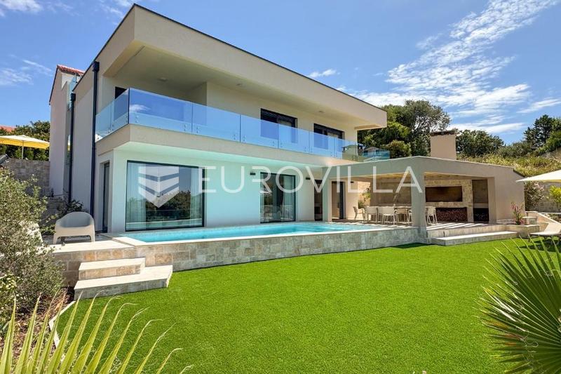 Pag, Potocnica - una villa moderna di pregio con vista mare panoramica e completa privacy - 44
