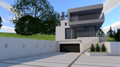 Zagreb, Gračani, luksuzna vila 374 m² s vanjskim grijanim bazenom, NOVOGRADNJA