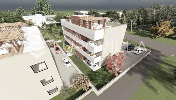 Zadar, Borik moderno koncipiran dvosobni stan u prizemlju s vrtom 85,59 m², S1