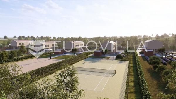 Istrie, Labin - spicková moderní vila D, vyhřívaný bazén 48 m2, 2365 m2 upravené zahrady