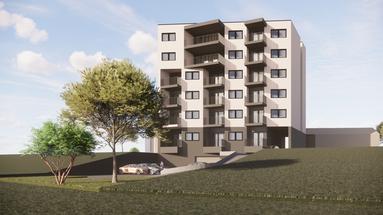 Osijek, Pampas, S1, Zweizimmerwohnung mit einer Fläche von 46,15 m² in einem neuen Wohngebäude