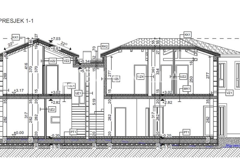 Istrien, Novigrad, eine exklusive Doppelhaushälfte im Bau mit privatem Garten - 7