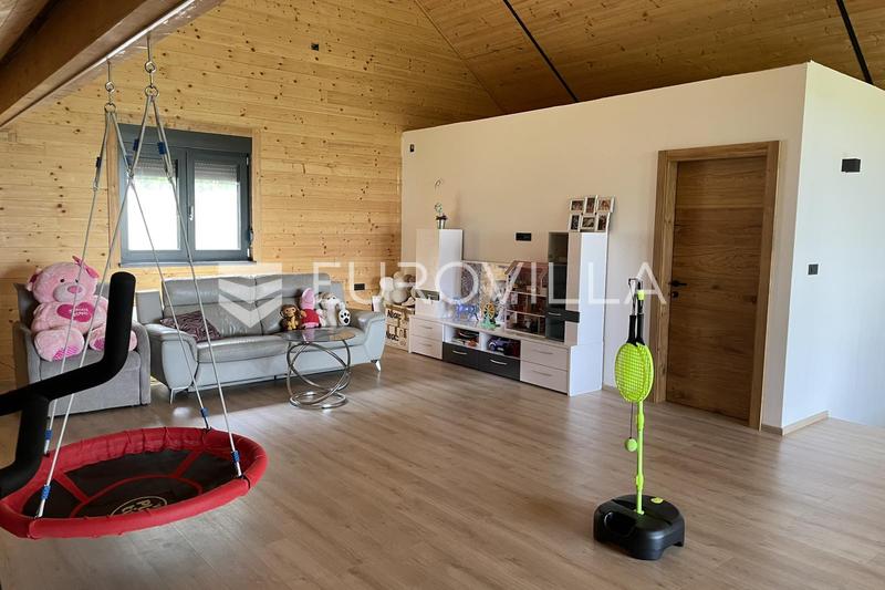 Gornji Kneginec, Varazdin Breg, nowoczesny drewniany dom na łonie natury z dużą posiadłością i panoramicznym widokiem - 23