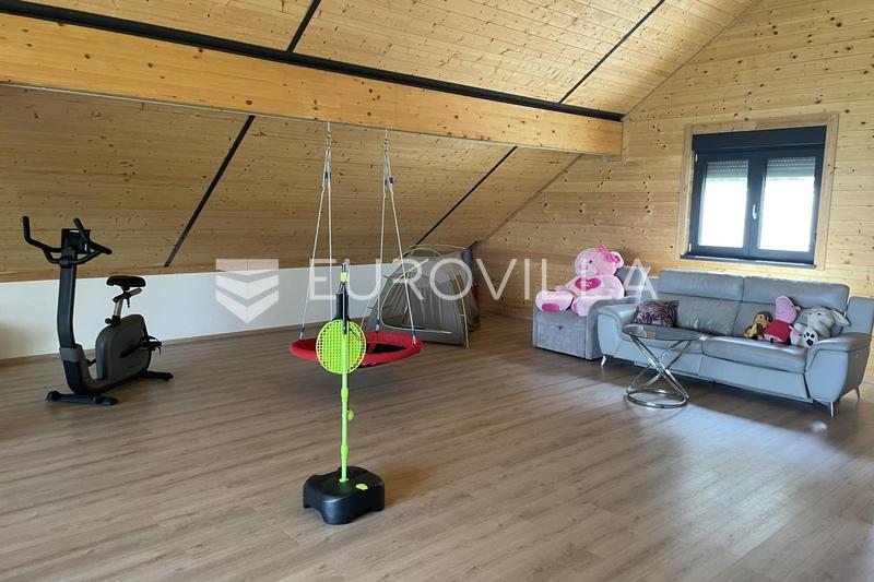 Gornji Kneginec, Varazdin Breg, nowoczesny drewniany dom na łonie natury z dużą posiadłością i panoramicznym widokiem - 25
