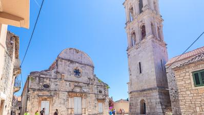 Stari Grad, Hvar - Exklusiv Byggnadstomt med Panoramautsikt över havet