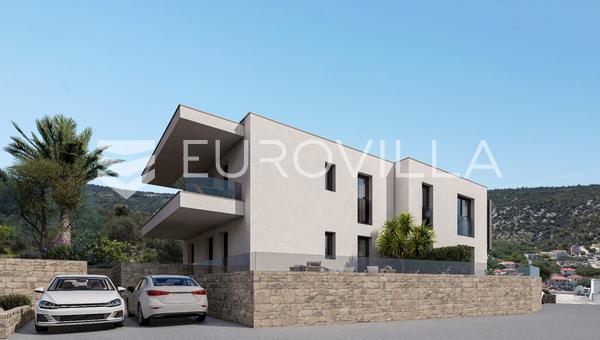 Marina, NOVOGRADNJA, dvosobni stan ukupne površine 71,28 m²