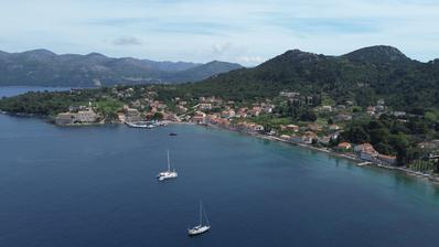 Dubrovnik, Lopud: Građevinsko zemljište s pogledom na more