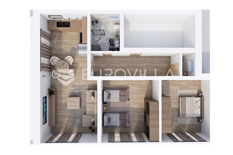 Marina, Poljica, egy hálószobás apartman a tenger közelében - 5